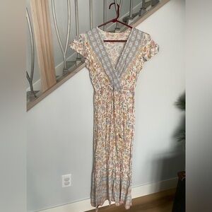 Floral maxi dress